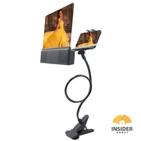 Amplificateur d'écran de téléphone portable, avec dernière définition, 3D large, support de bureau vidéo, amplificateur d'écran Hd pour téléphone portable, 1 pièce