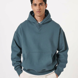 Sudadera con Capucha de Algodón Premium de 500 g/m² para Hombre, Diseño Personalizado, Estilo Y2K, Prenda de Invierno de Alta Gama, 100% Algodón, Personalizada por el Fabricante - Product Image 1