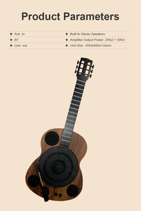 Porta indietro i ricordi: <span class=keywords><strong>giradischi</strong></span> a forma di chitarra splendidamente realizzato per i tuoi dischi in vinile - Product Image 6