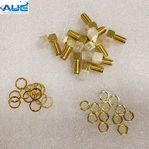 50ohm RF góc bên phải kết nối <span class=keywords><strong>SMA</strong></span> nữ <span class=keywords><strong>PCB</strong></span> gắn kết ăng-ten kết nối - Product Image 4