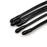Termistor NTC Sensor de temperatura Cable MF52 Blackhead pequeño termistor de gota de agua 10K 50K 1% precisión para cafetera