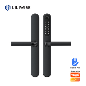 Nueva Cerradura Electrónica Liliwise Ttlock BLE, Cerradura Inteligente WiFi para Puerta, Resistente al Agua, Delgada, Compatible con Alexa, para Puerta de Aluminio - Product Image 2