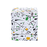 Nouveau design de boîte cadeau de parfum biodégradable réutilisable écologique personnalisé pour bougie parfumée et emballage de crème pour la peau avec couvercle