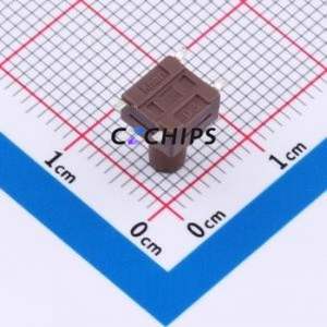 TSX06311-095D332DH-R0500 Tactile Switch SMD-4P,6.1x6.1mm Switch Single Pole Single Throw Round Button 1.8N 6.1mm - Product Image 2