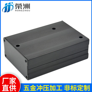 ตัวเรือนอะลูมิเนียมขนาด 100x60x50 มม. สำหรับกล่องอิเล็กทรอนิกส์ควบคุมพาวเวอร์ซัพพลายพร้อมแผงปิด - Product Image 2