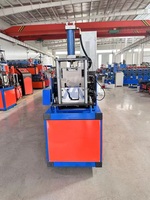 Machine de formage à froid portable pour gouttières et descentes d'eau avec commande PLC, moteur et roulement, fonctionnement automatique, livraison rapide