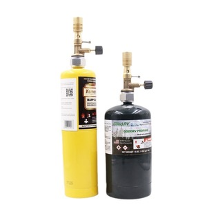 Torche au propane avec tuyau adaptateur pour le camping en plein air, outil manuel en métal - Product Image 4