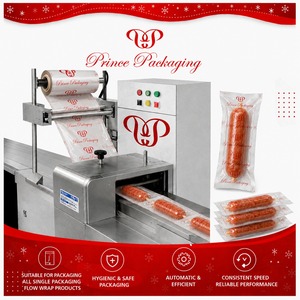 เครื่องห่อแบบอัตโนมัติ Prince Packaging สำหรับผลิตภัณฑ์แบบห่อเดี่ยว วัสดุพลาสติก ปลอดภัย ถูกสุขอนามัย และมีประสิทธิภาพ - Product Image 2