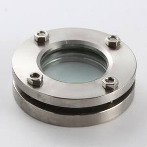 Stainless steel <strong>flange</strong> <strong>sight</strong> <strong>glass</strong> 2 10inch Fulls Industry forged equal square cn - Product Image 3