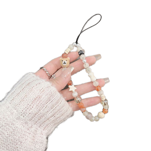Xinpin <span class=keywords><strong>HP203</strong></span> Star INS Pulsera de cuentas acrílicas mixtas, colgante para teléfono, llavero, accesorio para cámara CCD, nuevo modelo para mujer, 30cm, Guangzhou - Product Image 1