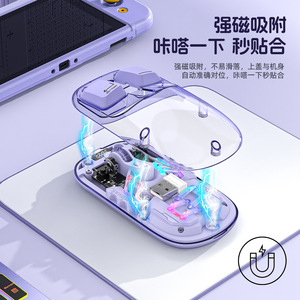 Attack Shark BM200 Gaming <b>Mouse</b> 2.4G Wireless Rechargeable RGB Backlit Optical Right Hand 7 Buttons Programmable - Product Image 3