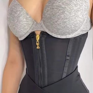 Proveedor de Corsé BBL <span class=keywords><strong>Faja</strong></span> Moldeadora Colombiana para Reducir Cintura <span class=keywords><strong>Faja</strong></span> de Nailon Color Beige Postquirúrgica Original para Reducir <span class=keywords><strong>Abdomen</strong></span> - Product Image 4