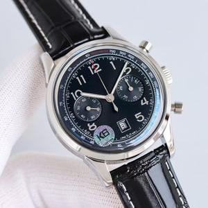 Montre de luxe multifonctionnelle en acier inoxydable pour homme, étanche, avec chronographe, calendrier et affichage à aiguilles - Product Image 2