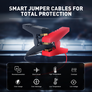 Portable <strong>12V</strong> <strong>Car</strong> <strong>Jump</strong> <strong>Starter</strong> with LED Light <strong>Multi</strong>-<strong>Function</strong> Tyre Air Pump Power Station Inflator for Truck and Motorcycle Use - Product Image 6