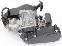 Moteur haute performance 49cc personnalisé en direct d'usine pour mini pocket bike, mini moto de course