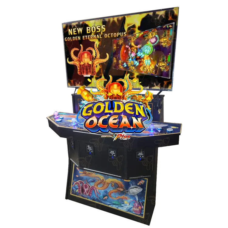 Latest High Holding Arcade Fish Game USA Ocean King Table Golden Ocean
