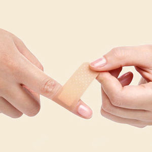 Pita perban perekat plester luka pertolongan pertama Strip katun steril medis kain plester luka pita elastis - Product Image 4