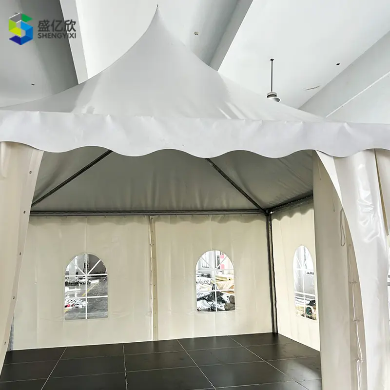 Luxury White Big Large Marquee Tipi Tents 100 150 200 300 500 People Outdoor Party Wedding Pagoda Tent for Events