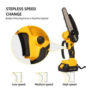 YaJin Compact Portable de qualité industrielle usage domestique sécateur de jardin petite <span class=keywords><strong>scie</strong></span> <span class=keywords><strong>à</strong></span> <span class=keywords><strong>chaîne</strong></span> en bois Machine électrique pour le bois - Product Image 4