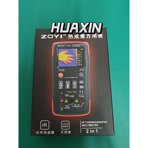 Caméra thermique infrarouge HD portable ZOYI ZT-R01 et multimètre numérique 2-en-1, outil d'électricien avec bouton-poussoir pratique hx1 - Product Image 2