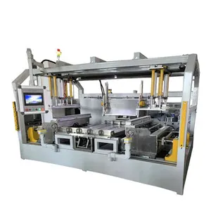 Automatische Handmatige 1 Laag & 2 Lagen Assemblage Radiator Kernbouwer Machine Koeler Radiator Kernbouwer Machine Voor Productie