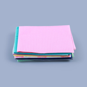 مريلة طبية ملونة بشعار مخصص، سوداء وبيضاء ووردية، ثلاثية الطبقات، للاستخدام مرة واحدة في طب الأسنان والوشم - Product Image 6