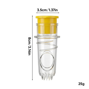 Manual Lemon Squeezer with Twist Design, Food-Grade Plastic Citrus <b>Juicer</b> with Pulp Separator for Commercial Kitchen & Home Use - Product Image 6