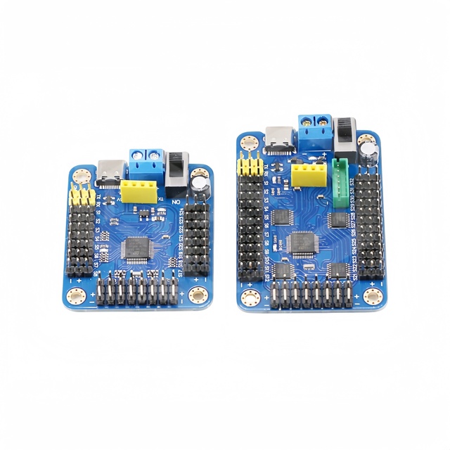 PWM 16-Channel, 24-Channel, 32-Channel Robot Arm/Gimbal/Servo Control Board with PS2 Controller and Bluetooth Support