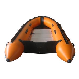 Oferta especial: Bote de rescate inflable Comax OEM/ODM de 360 cm con piso de aluminio para pesca y salvamento. - Product Image 2