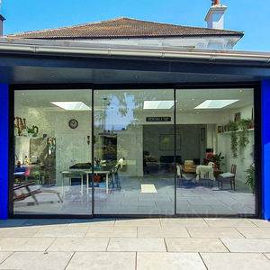 Telai per Porte Interne in <span class=keywords><strong>Metallo</strong></span> Residenziali, Prezzo Porte Scorrevoli in Vetro e Alluminio per Patio - Product Image 2