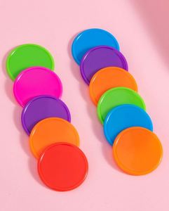 Fichas de Plástico Multicolores de 37 mm, Fichas de Juego en Blanco, Fichas de Mahjong, Fichas de Póker Texas Hold'em - Product Image 2