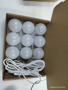 Alta rentabilidad <span class=keywords><strong>para</strong></span> la lámpara de espejo de tocador de maquillaje LED de estilo Hollywood, 5 temperaturas de color, tocador de baño de alambre oculto - Product Image 6