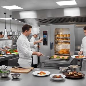 Four Mixte Professionnel Autonome 10 Niveaux Électrique Grande Capacité Tactile Autonettoyant pour Hôtels et Boulangeries - Product Image 2