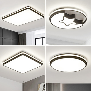 Plafonnier LED en acrylique au design créatif, intensité d'éclairage réglable, en forme d'étoile et <span class=keywords><strong>de</strong></span> lune, design créatif, éclairage d'intérieur, 80w, 650mm, 1 unité - Product Image 6
