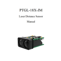 Module télémètre laser à gyroscope pour brouillard 905nm, capteur de distance par temps de vol 20Hz 1800m pour la visée