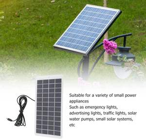 12V ソーラーパネル <span class=keywords><strong>20W</strong></span> 10W 18V モノ＆ポリ 5W ソーラーセル ファン用 BIPV＆PERCタイプ - Product Image 6