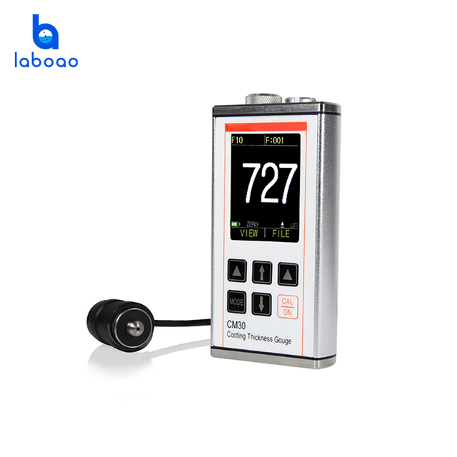 Laboao CM30 Series Stainless Steel High Accuracy Coating Thickness Gauge with IPS Color LCD Screen
