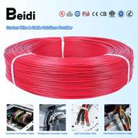 Câble BEIDI AWM1007 24 22 20 18 16 AWG, fil PVC ultra souple, fil électrique en cuivre flexible haute température