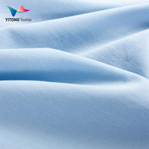 아기 의류를위한 공장 사용자 정의 항균 대나무 직물 45% 면 45% 대나무 섬유 10% 스판덱스 직물 - Product Image 3