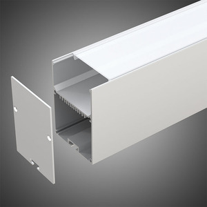 Perfil de aluminio de canal de iluminación LED para techo empotrado de cartón yeso - Product Image 1