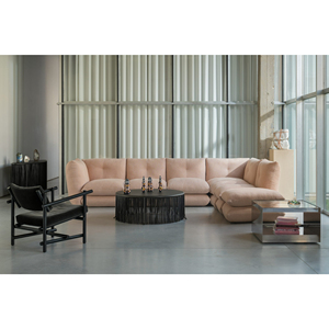 Premium Luxury Modular Sectional Sofa Stacked <b>Pillow</b> Design <b>Large</b> Scale Lounge Couch for Mansion - Product Image 3
