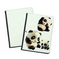 Cahier scolaire A5 en cuir PU personnalisé à sublimation