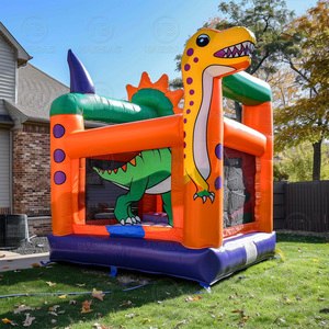 Khủng Long chủ đề <span class=keywords><strong>Inflatable</strong></span> khô trượt thương mại <span class=keywords><strong>PVC</strong></span> trượt nước <span class=keywords><strong>Inflatable</strong></span> <span class=keywords><strong>Bouncer</strong></span> thư bị trả lại nhà nhảy lâu đài MOONWALK để bán - Product Image 5