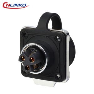 Cnlinko DH 16 loạt khóa vít loại 3 pin cáp chống thấm nước cắm điện kết nối - Product Image 4