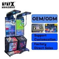 Équipement de jeu VR immersif à la troisième personne de grande envergure pour arcade, jeux vidéo de style arcade à monnayeur, fonction de poussée de pièces, version anglaise