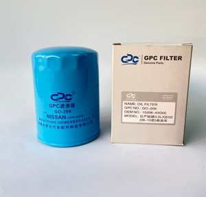 Filtro de Aceite GO209 de Alta Resistencia para Vehículos Diésel, 130 mm de Altura, 93 mm de Diámetro Exterior, Garantía de 5000 a 10000 km - Product Image 1