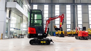 จำหน่ายรถขุดขนาดเล็ก Ht-10b 1 ตัน พร้อมตัวเลือกห้องโดยสารแบบปิด |   เครื่องขุดสำหรับงานกลางแจ้งในฤดูหนาว - Product Image 6
