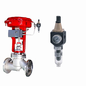 Válvula de Control con Regulador de Presión de Gas Samson 4708-45, Regulador de Presión de Suministro 4708 para Válvula - Product Image 1