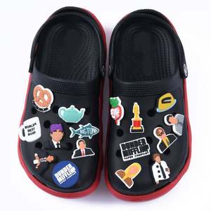 Accessoires de chaussures en PVC personnalisés en gros, mignons, de style dessin animé, décoration de sabots pour enfants, breloque de chaussure Chlucky - Product Image 6