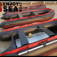 Bateau de sport gonflable haute vitesse, nouveau design 2026, avec plancher en aluminium et matériau PVC, pour la navigation en plein air